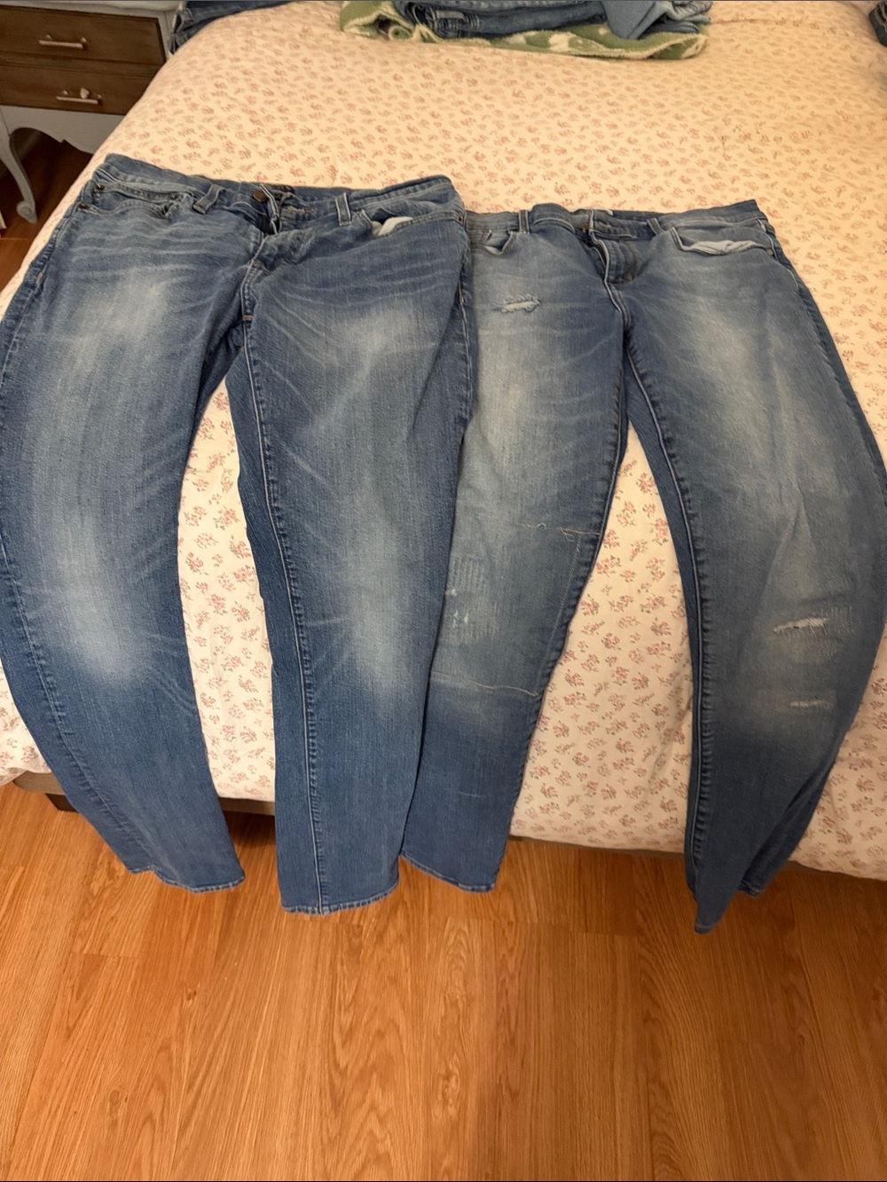 Banana Republic/J Crew Light Blue Jeans Duo